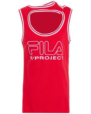 Y/PROJECT x FILA Tank Top - Red