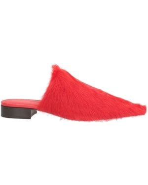Ferragamo Mules & Clogs - Red
