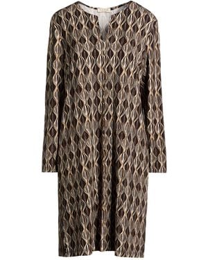 Siyu Mini Dress Viscose, Elastane - Brown