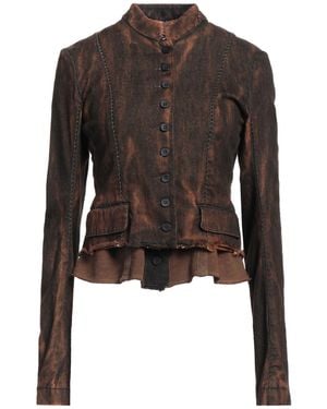 Masnada Denim Outerwear Cotton - Brown