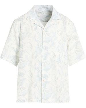 Eleventy Shirt Linen, Cotton - White
