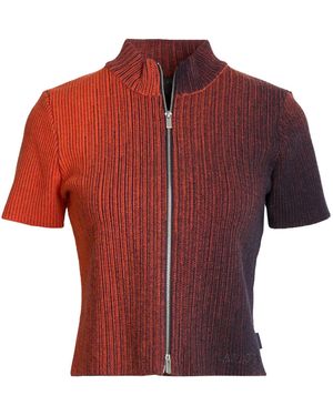 Nike Cardigan Cotton, Polyester, Ecocoolmax - Red
