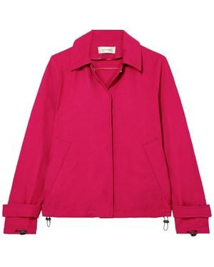 Wales Bonner Fuchsia Jacket Viscose, Linen - Red