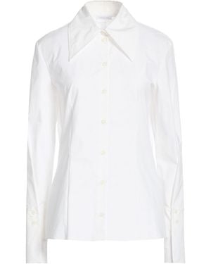 Patrizia Pepe Shirt Cotton, Elastane - White