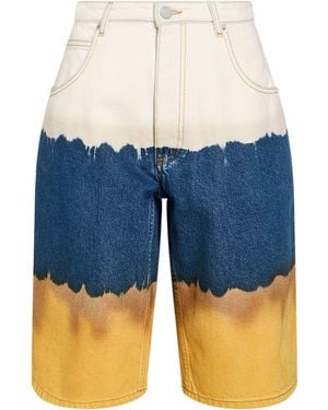 Alberta Ferretti Denim Shorts - Blue