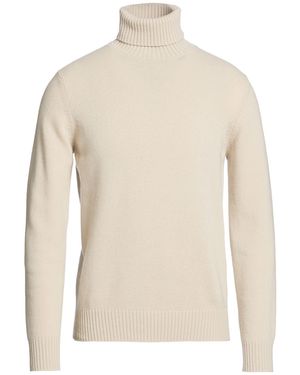 Roberto Collina Turtleneck Merino Wool, Cashmere - White