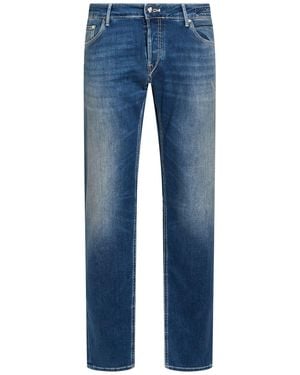 Hand Picked Jeans Cotton, Elastane - Blue