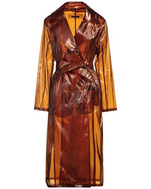 Patrizia Pepe Overcoat & Trench Coat - Red