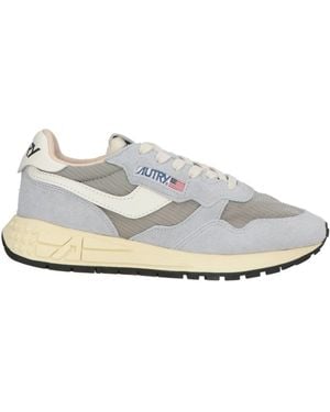 Autry Sneakers Leather, Textile Fibers - White