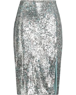 Haveone Midi Skirt Polyester, Elastic Fibers - Gray