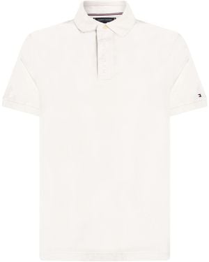 Tommy Hilfiger Polo Shirt Cotton - White