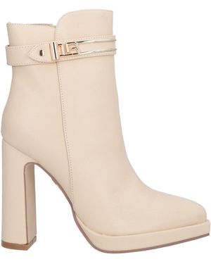 Laura Biagiotti Ankle Boots - Natural
