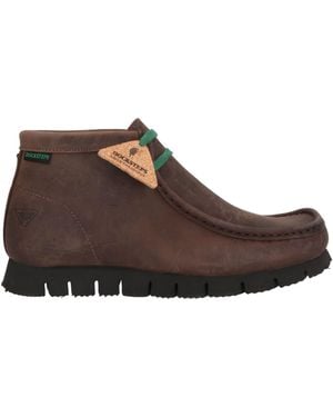 Docksteps Ankle Boots Soft Leather - Brown