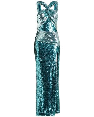 Tom Ford Maxi Dress Polyamide, Elastane, Polyester - Blue
