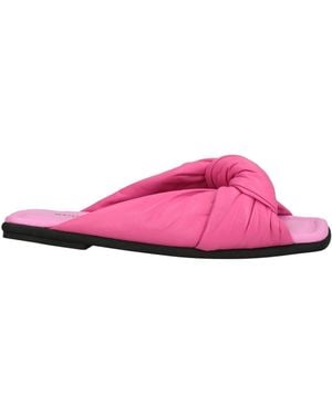 MAISON ROUGE Venezia Sandals Soft Leather - Pink