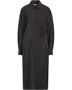 Lemaire Midi Dress Silk, Polyamide - Black
