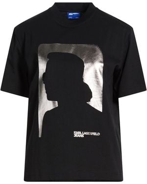 Karl Lagerfeld T-Shirt Organic Cotton - Black