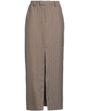 WEILI ZHENG Maxi Skirt - Brown