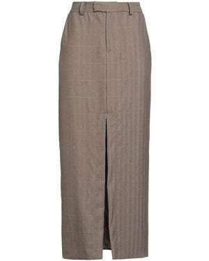 WEILI ZHENG Maxi Skirt - Brown