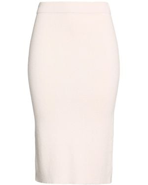 Anna Molinari Midi Skirt - Natural