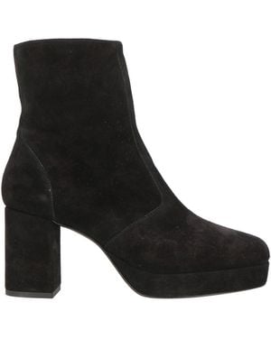 Free Lance Ankle Boots Leather - Black