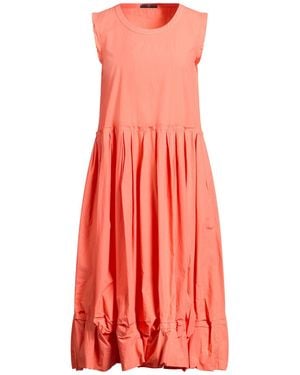 High Midi Dress - Red