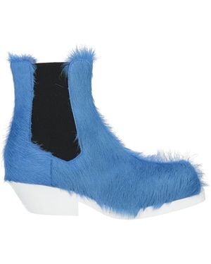 Marni Ankle Boots Leather - Blue