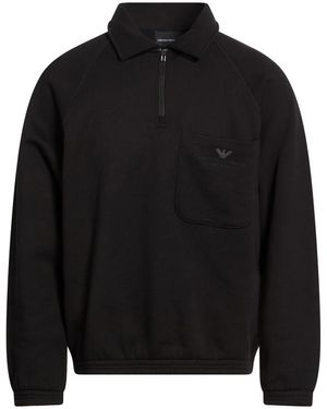 Emporio Armani Sweatshirts - Black