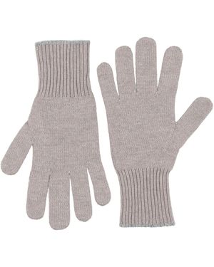 Brunello Cucinelli Gloves Cashmere - White