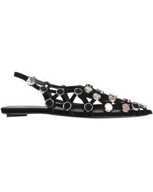 The Attico Ballet Flats - White