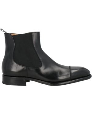 Fabi Ankle Boots Leather - Black