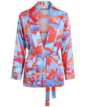 Jessie Western Blazer Silk - Red