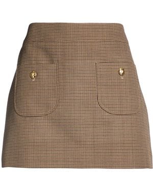 Celine Mini Skirt Wool - Brown