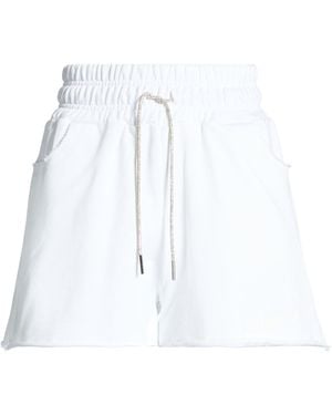DISCLAIMER Shorts & Bermuda Shorts - White