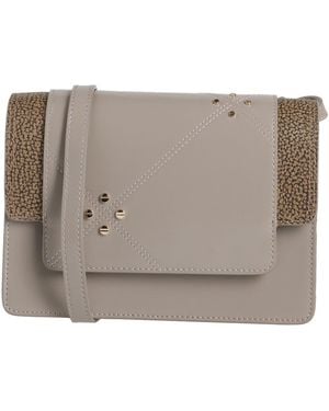 Borbonese Bolso Con Bandolera - Gris