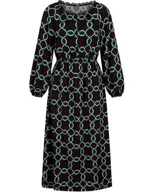 Gai Mattiolo Gm Maxi Dress Polyester, Elastic Fibers - Black