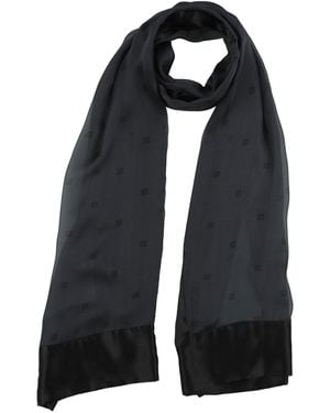 Givenchy Charcoal Scarf Silk - Black