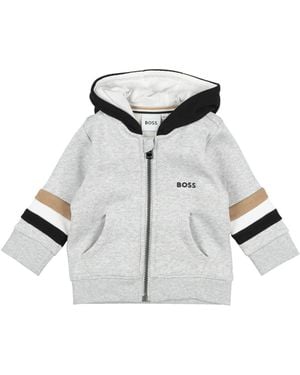 BOSS Sweatshirt Cotton, Polyester - White