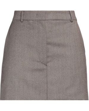 Sportmax Mini Skirt Virgin Wool - Gray
