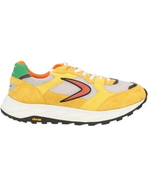 Valsport Sneakers Leather, Textile Fibers - Yellow