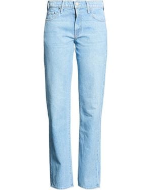Mother Snacks Jeans Recycled Cotton, Lyocell, Cotton - Blue