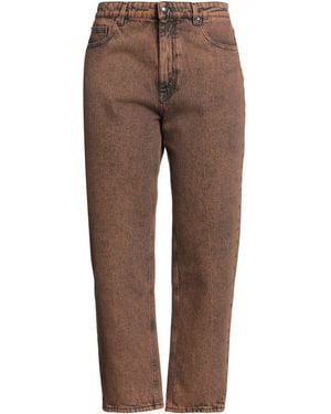Moorer Jeanshose - Braun