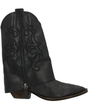 Ash Ankle Boots Leather - Black