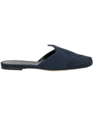 Missoni Mules & Clogs Textile Fibers - Blue