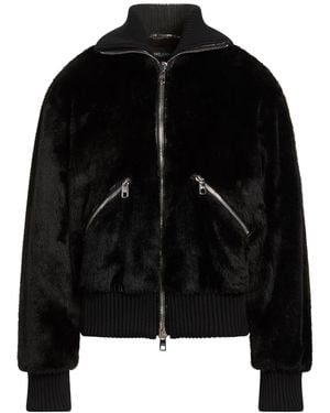 Dolce & Gabbana Shearling & Teddy - Black