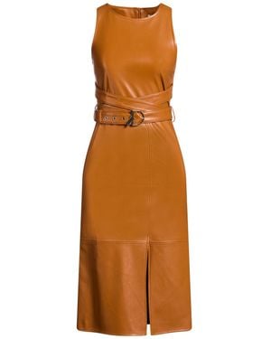 Patrizia Pepe Midi Dresses - Brown
