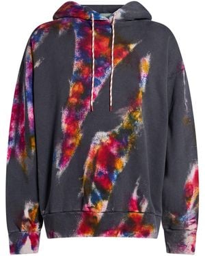 Aries Charcoal Sweatshirt Cotton - Blue