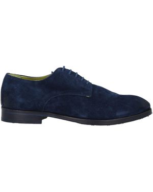 JP/DAVID Lace-Up Shoes Soft Leather - Blue