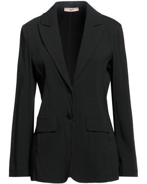 Carla G Blazer Acetate, Viscose, Elastane - Black