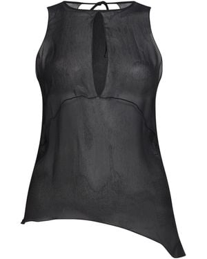 Nostrasantissima Top Acetate, Silk - Black